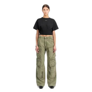 Dames-T-shirt Alpha Industries Waisted