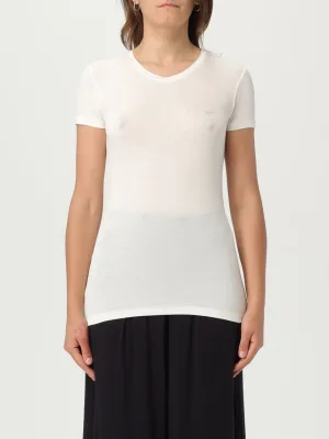 Zijden Korte Mouw V-hals Top