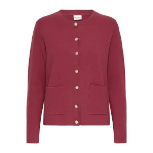 Vrouwen cardigan van viscose en polyester Pulz Jeans Sara