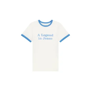 Dames-T-shirt Wrangler Ringer