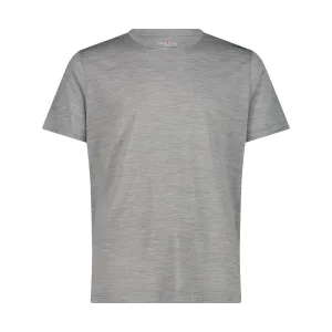 Rondehals T-shirt van merinowol CMP