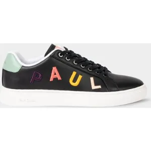 Paul Smith Shoe Lapin Black Letters Black