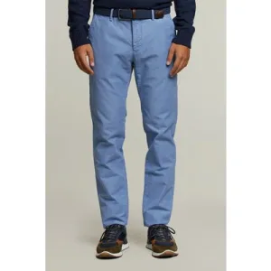 River Woods Slim Fit Cotton Chino Blue Jay