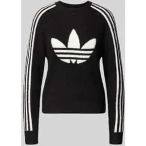 adidas Originals Gebreide pullover met labeldetail