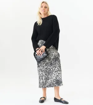 Grof gebreide oversized trui