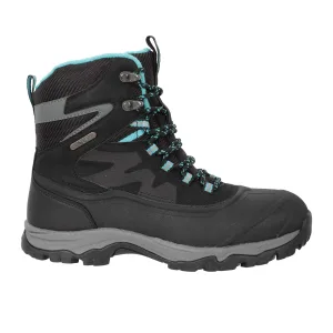 Mountain Warehouse Dames Ultra Piste Basher II Waterdichte Snowboots (Zwart)