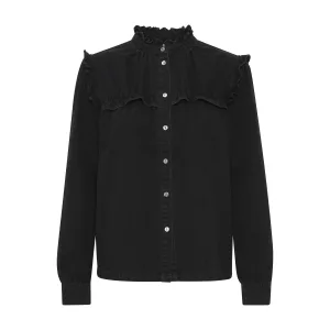 Shirt met ruches voor dames Pulz Jeans Malia