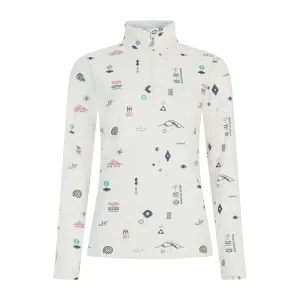 Dames 1/4 zip fleece Protest Vessy