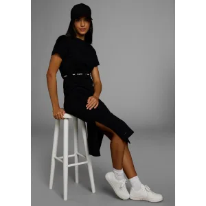 KangaROOS Midi-jurk in sportieve look van stevige jersey – nieuwe collectie (2-delig)