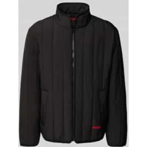 HUGO Regular fit gewatteerd jack met opstaande kraag, model ‘BRENOTO’
