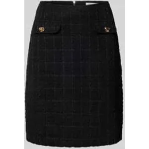 Christian Berg Woman Knielange rok in bouclélook