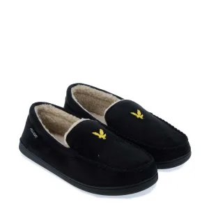 Herenpantoffels Lyle And Scott Aspen in zwart