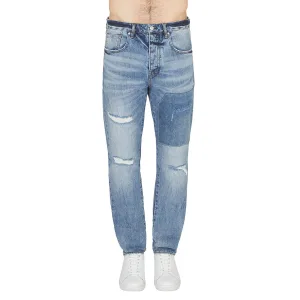 Men’s Armani Exchange J24 Tapered-Fit Jeans in Indigo