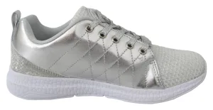 Plein Sport Vrouwen zilver Polyester Runner Gisella Sneakers Schoenen