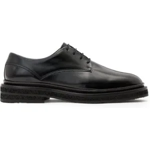 AllSaints Escher Lace Up Black Shine