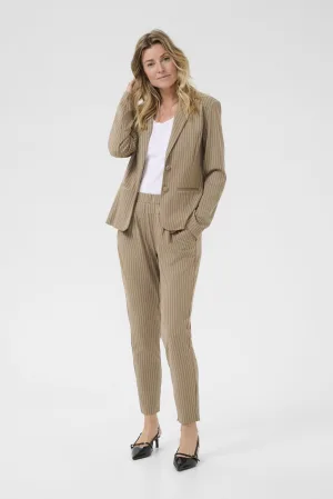 Broek CRAnett Regular fit beige