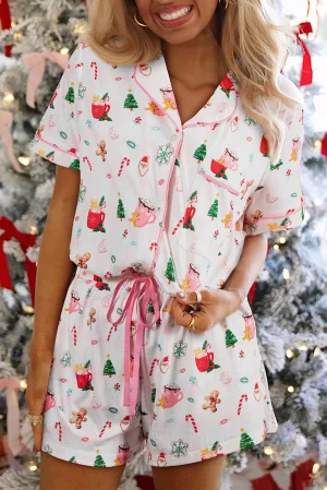 Vakantieprint Pyjama Set