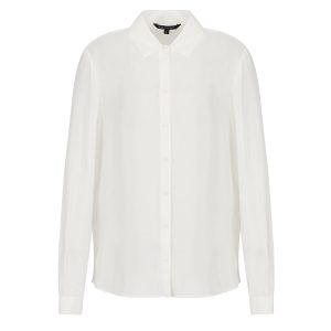Armani Exchange Effen Soft Touch Shirt Dames/Dames (Wit)