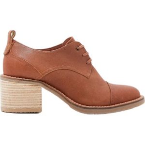 White Stuff Chunky Lace Up Shoe Boot Mid Tan