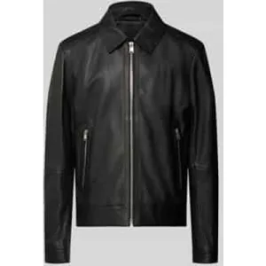 Boss Regular fit leren jack van echt lamsleer, model ‘MAPSON4’