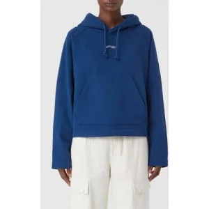 Closed Boxy Hoodie T-shirts Indigo Blue