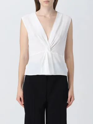 Draaigeknoop Mouwloze Blouse