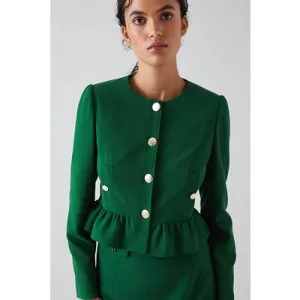 LK Bennett Folly Dark Green