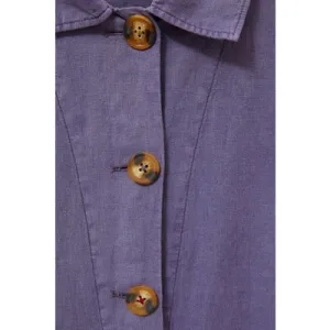 White Stuff Carrie Linen Jacket Dusty Purple