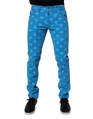 Rechtemodel Logo Print Jeans