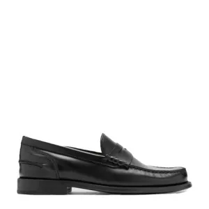 Mango Man leren loafers zwart
