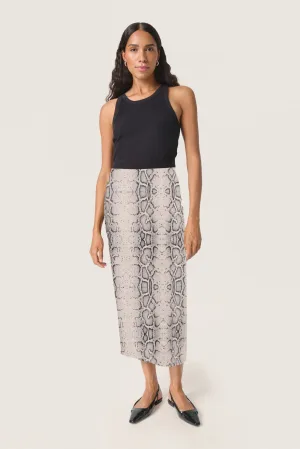 Rok Slim fit Grey Snake Print multicolour