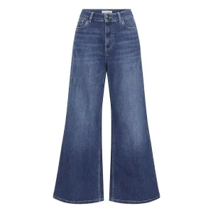 Dames jeans met wijde pijpen Pulz Jeans Rebecca