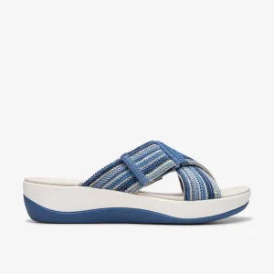 Arla Wave Blue Combi Sandalen