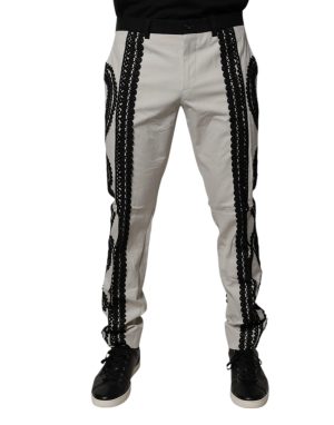 Katoenen Broek met Kantdetails