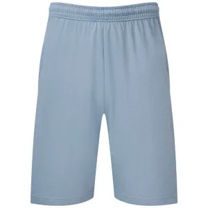 Fruit of the Loom Heren Iconic 195 Jersey Shorts (Mineraalblauw)