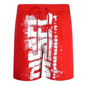Diesel Heren BMBX-Powel Strand Boardshorts (Rood)