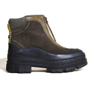 White Stuff Magda Sporty Zip Boot Khaki Green