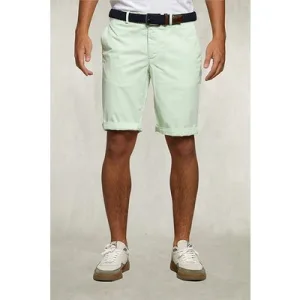 River Woods Cotton Chino Short Cress Green