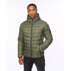 Men’s Crosshatch Gattering Jacket in Green