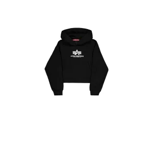 Gestreepte hoodie met pofmouwen voor dames Alpha Industries Basic