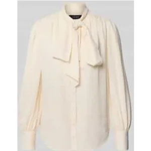 Lauren Ralph Lauren Overhemdblouse met strikdetail, model ‘KLARYCE’