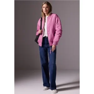 Street One Studio Dames Glinsterende blouson in Roze