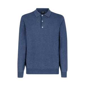 Katoenen lange mouwen polo Geox