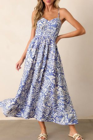 Bloemenprint Maxi Jurk