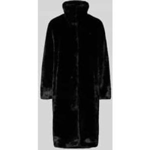 Boss Regular fit lange jas van imitatiebont met platte kraag, model ‘CETEDIA’