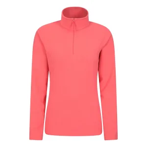 Mountain Warehouse Dames/Dames Camber II Fleece Top (Helder Roze)