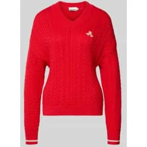 ARMEDANGELS Loose fit gebreide pullover van puur biologisch katoen, model ‘CAARLOA CABLE’