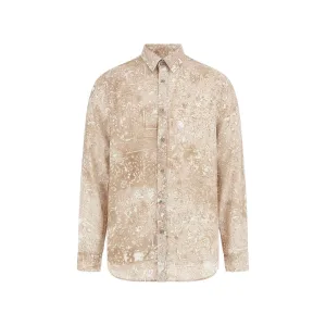 Bedrukt overhemd Guess Allover