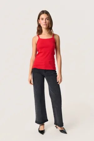 T-shirt Slim fit Salsa red