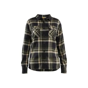 Flanellen overhemd voor dames Blaklader